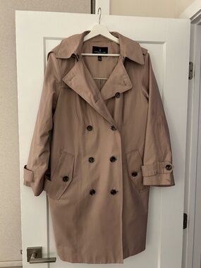 London Fog Raincoat with removable hood